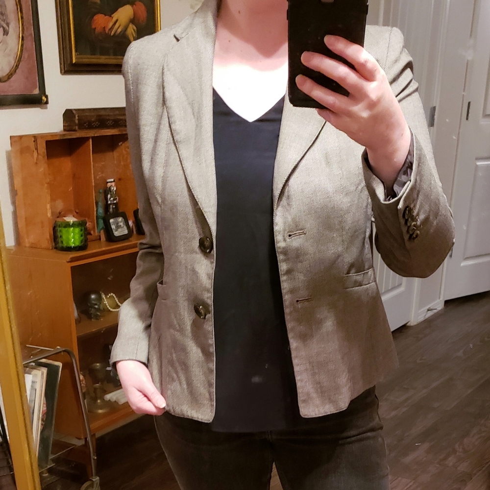 Loft Patterned Blazer - Picture 2 of 3